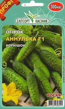 Насіння Огірок Анулька корнішон 300 нс.