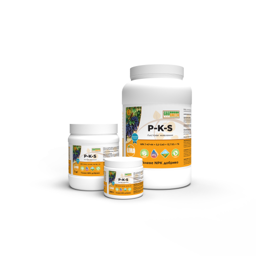 Гель P-K-S 7-47-44+4,5CaO+13,7SO3+TE GroGreen (1 кг) (шт.)