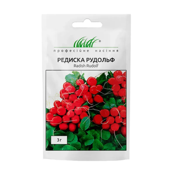 Насіння Редис Рудольф 3гр