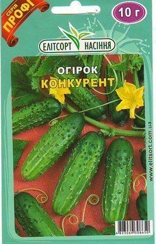 Насіння Огірок Конкурент 10гр